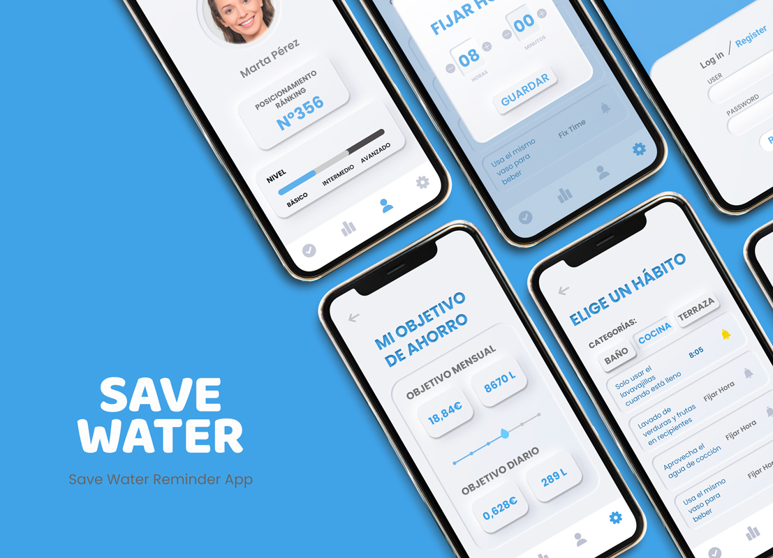 Save Water -  ( Save Water Reminder App)